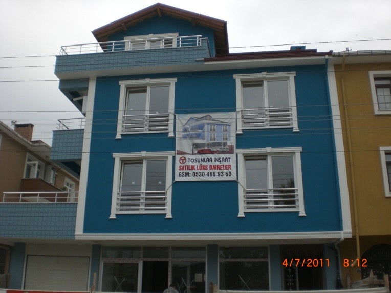 GÜNEY MAH. 4.SOKAK, 1 DÜKKAN + 3 DAİRELİ KONUT İNŞAATI					
